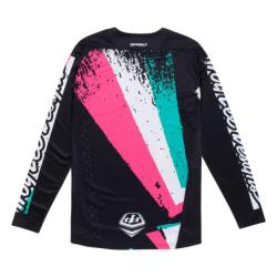 Джърси за колоездене Troy Lee Designs Sprint Full Pull черно